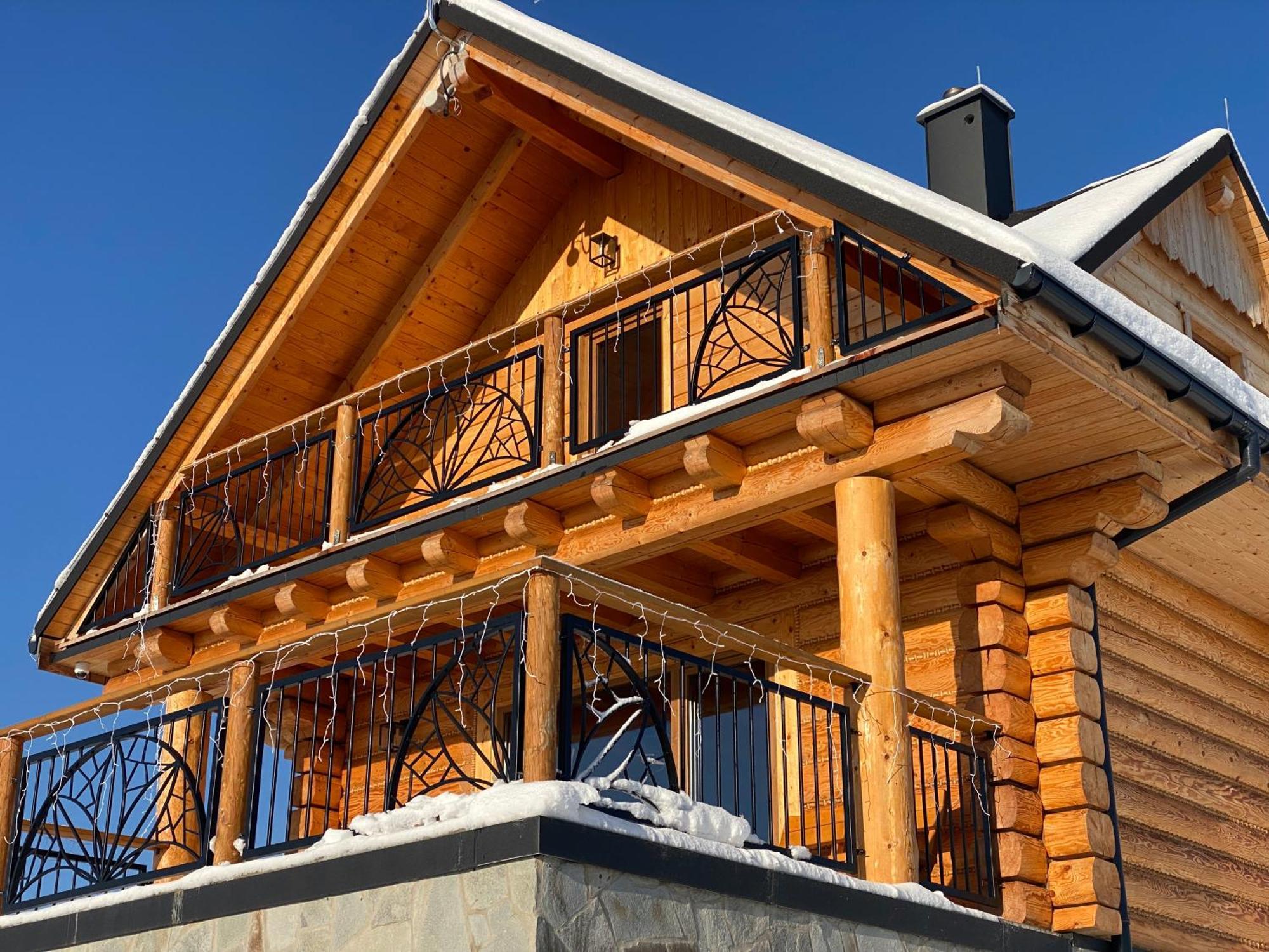 Zloty Gron Log Houses & Apartments Istebna Exteriér fotografie