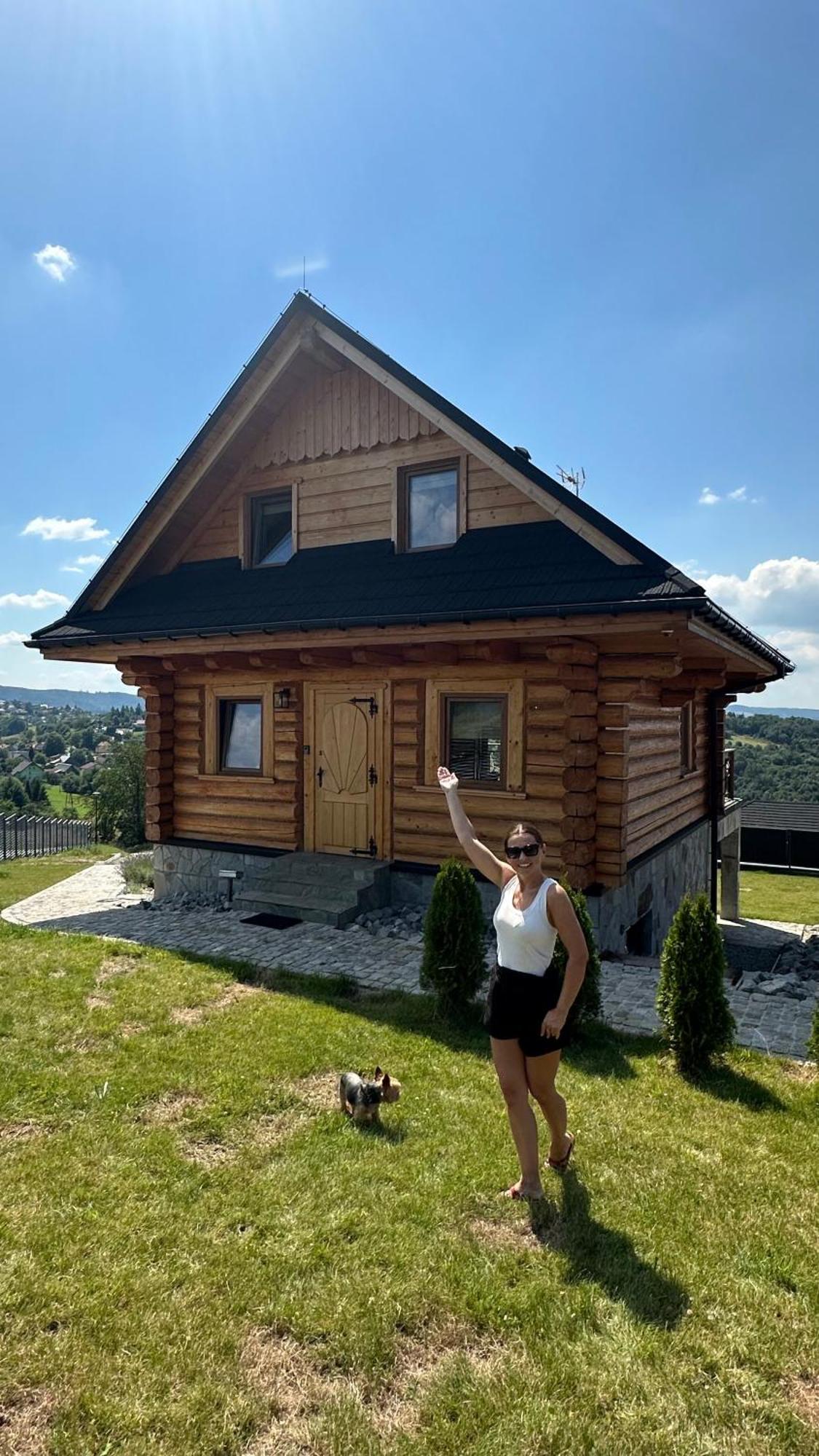Zloty Gron Log Houses & Apartments Istebna Exteriér fotografie